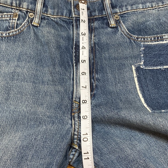 NWT Polo Ralph Lauren Jeans The Avery Boyfriend Blue Patchwork Stretch Size 28 - Picture 5 of 15